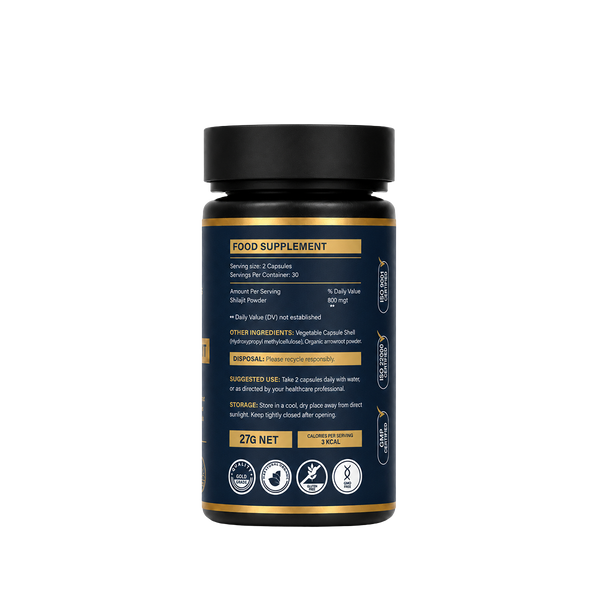 Pure Himalayan Shilajit Capsules