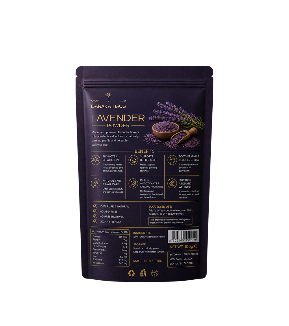 Organic Lavender Flower Powder