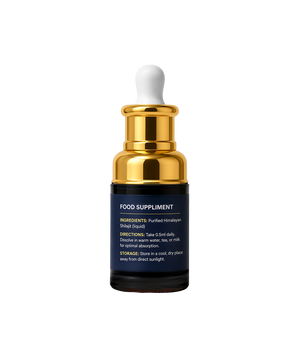 Pure Himalayan Shilajit Liquid Drops