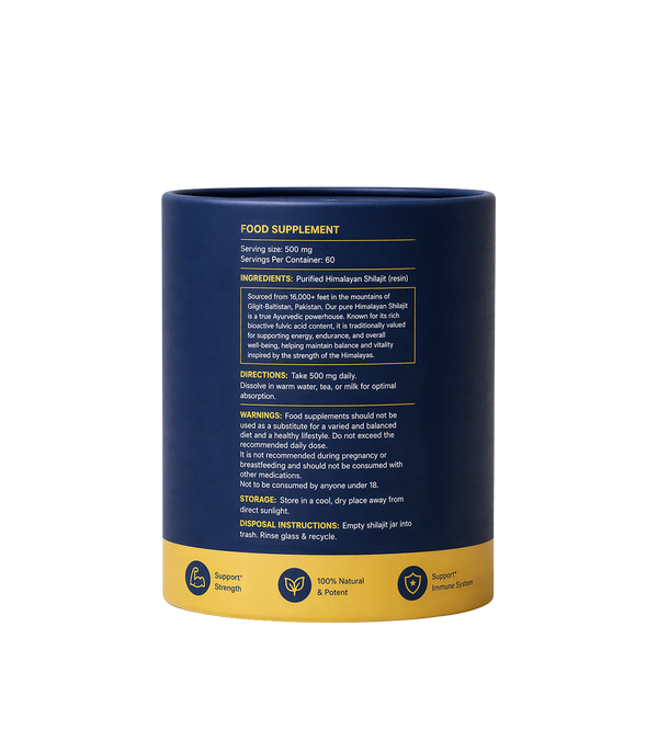 Pure Himalayan Shilajit Resin