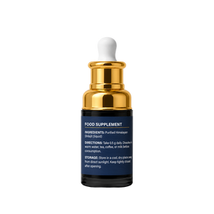 Pure Himalayan Shilajit Liquid Drops