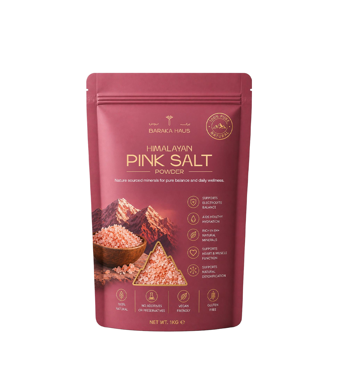Natural Himalayan Pink Salt